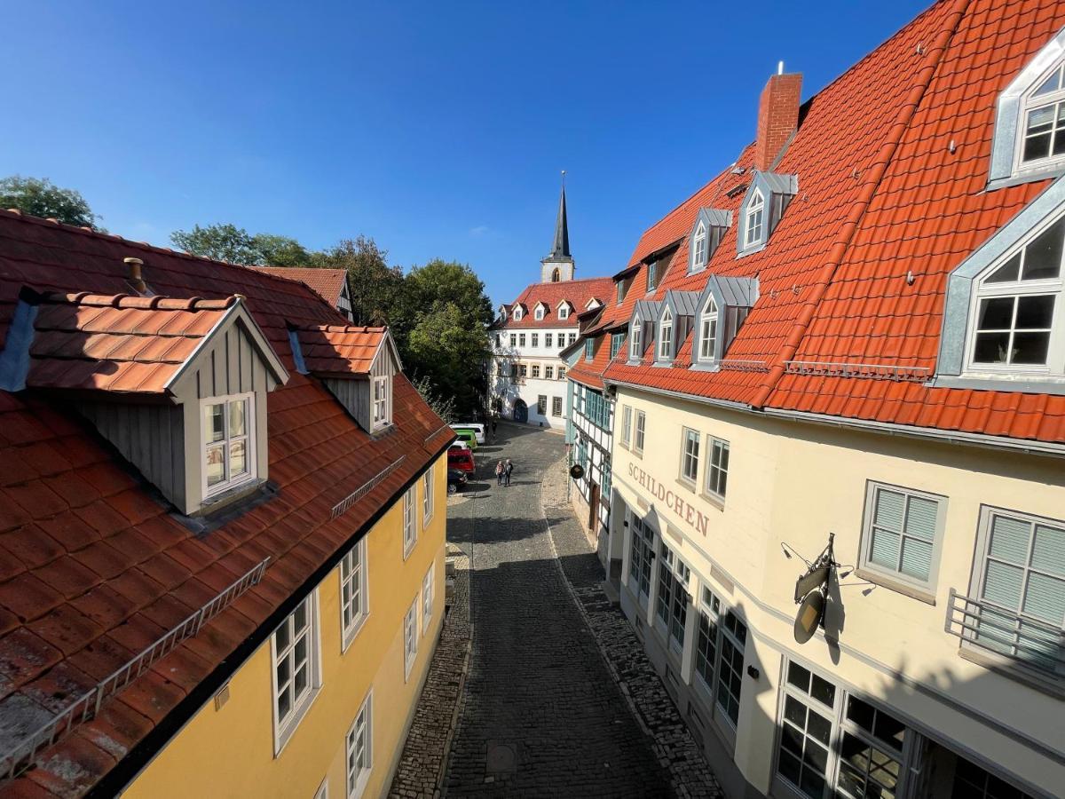 Ferienwohnung Augenblick - Stylisches Apartment In Der Besten Altstadtlage Von Erfurt Exterior photo